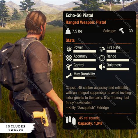 State of Decay 2 Heartland Weapons - Sasquatch Mods