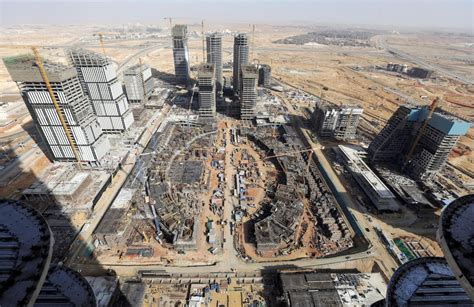 Egypt's New Administrative Capital construction as seen from the air - in pictures