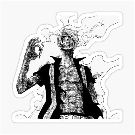 "Sanji Sacrifice " Sticker for Sale by Dex-Shop | Redbubble