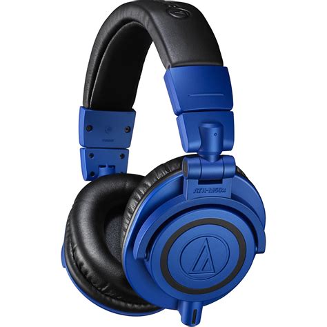 Audio-Technica ATH-M50x Monitor Headphones (Blue/Black)