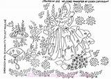 Crinoline Lady Reading » Knitting Andcom sketch template