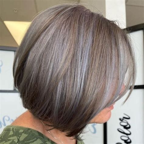 50 Absolutely Stunning Ways To Blend Gray With Dark Hair