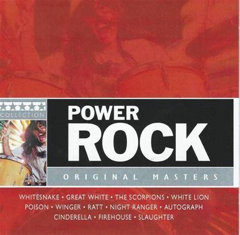 Various Artists - Power Rock: Original Masters (CD) - Amoeba Music