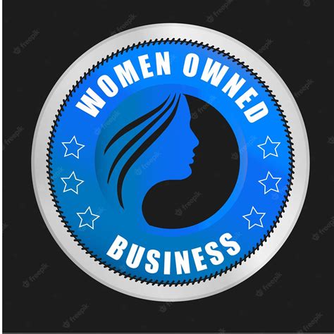 Premium Vector | Women Owned Logo Women Owned vector logo design Women ...