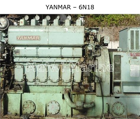 Yanmar – Diesel Generator Engine – 6N18L – 6N18AL – Malwi Marine