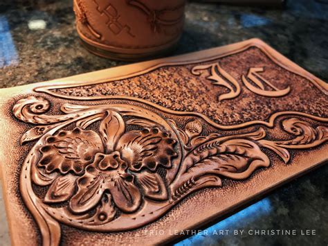 Pin by Christine Lee on DinDin's Leather Work | Leather tooling ...