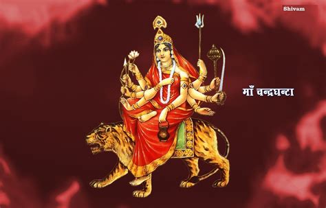 #MaaChandraghanta We seek the blessings of Maa Chandraghanta. May She ...