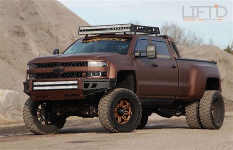 2015 Chevrolet Silverado 3500 Dually 4x4 Duramax Turbo Diesel Lifted ...