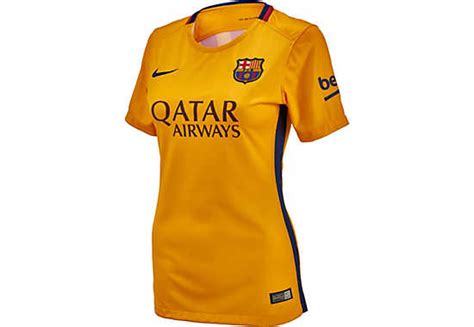 2016 Nike Womens Barcelona Away Jersey - Barcelona Soccer Jerseys