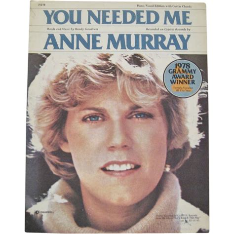 Anne Murray You Needed Me - MALAUKUIT