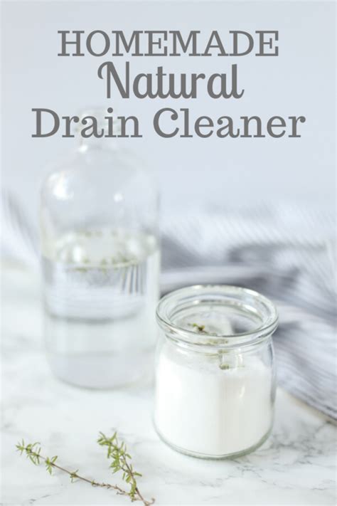 Homemade Drain Cleaner - A Blossoming Life