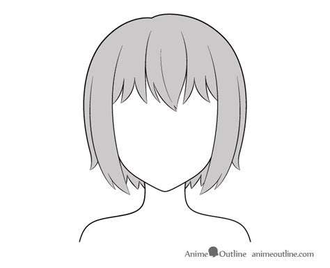 How To Shade White Hair Anime