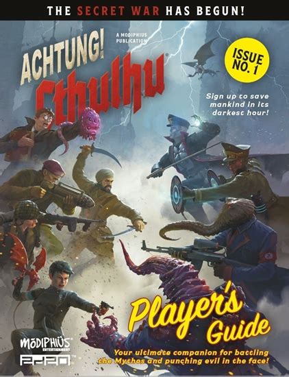 Modiphius Entertainment - Achtung! Cthulhu RPG: PLAYER'S GUIDE # ...