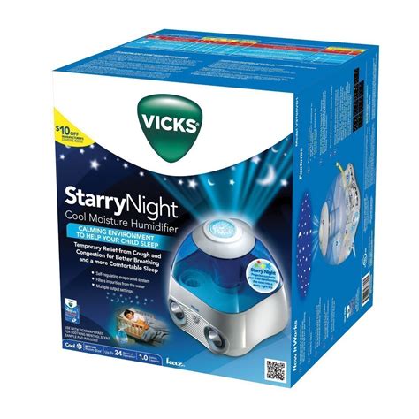 Vicks Starry Night Cool Moisture Humidifier