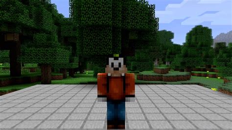 Walt Disney Goofy Minecraft Skin Spotlight - YouTube