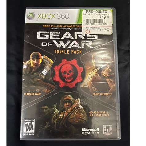 Gears of War Triple Pack - Original XBOX 360 - Escorrega o Preço