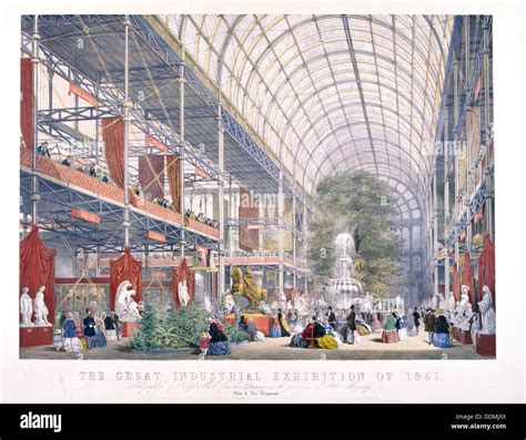 Great Exhibition, Crystal Palace, Hyde Park, London, 1851. Artist Stock Photo: 60075538 - Alamy