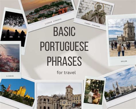 Basic Portuguese Phrases for Travel