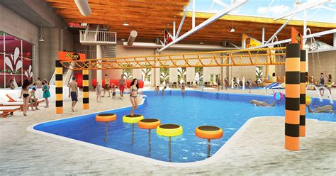 New indoor pool complex at Hershey Lodge