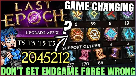 RageGamingVideos: Last Epoch - Mastering Endgame Crafting for Legendary ...