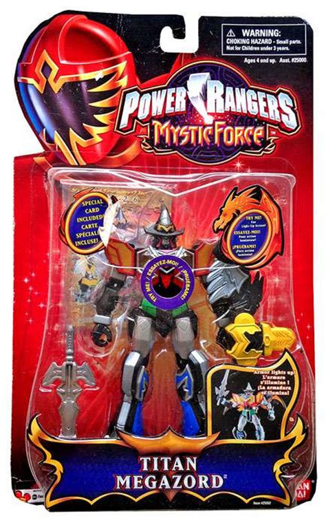 Power Rangers Mystic Force Titan Megazord Action Figure Bandai America ...