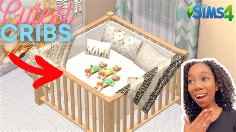 TOP TEN CUTEST FUNCTIONAL CRIBS FOR THE SIMS 4 BABIES! - YouTube