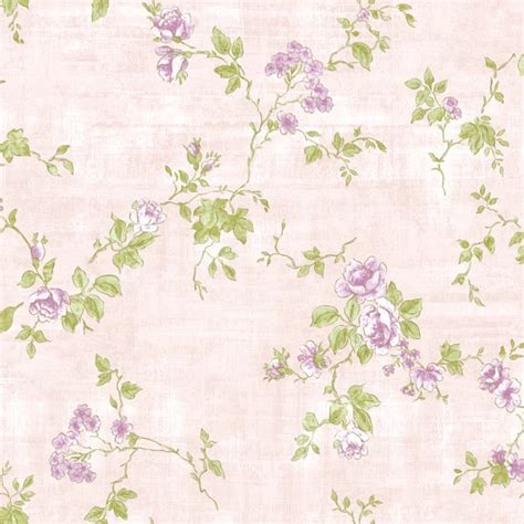 Yellow, Green, Pink, Beige Country Garden Floral Wallpaper Bedroom Wall Coverings Flower Wall ...