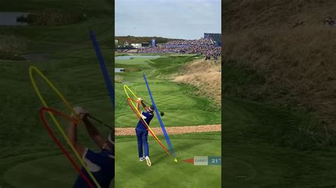 Ian Poulter golf swing on Shot Tracer app. - FOGOLF - FOLLOW GOLF