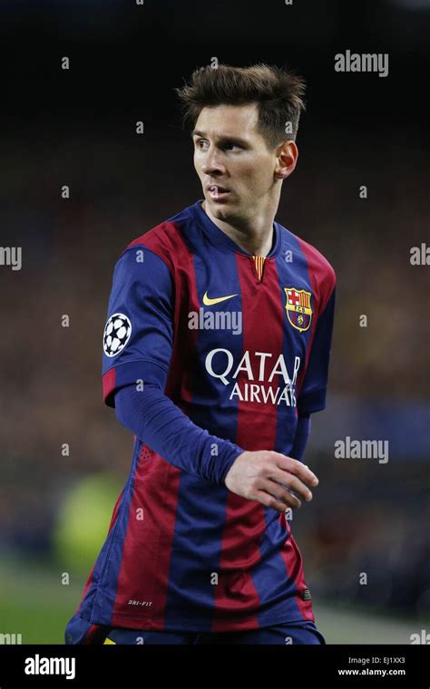 Barcelona, Spain. 18th Mar, 2015. Lionel Messi (Barcelona) Football ...