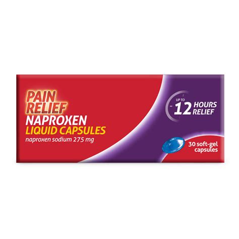 Pain Relief Naproxen Liquid Capsules – Deep Heat Australia