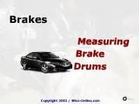 Brakes: Measuring Brake Drums - Wisc-Online OER