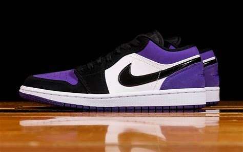 Get The Air Jordan 1 Low Court Purple Now • KicksOnFire.com