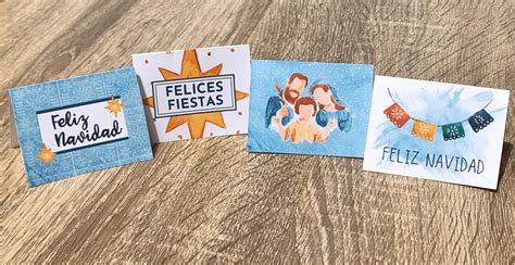 Free Christmas Cards in Spanish (with other Holidays too!)