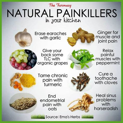 Natural painkillers in your kitchen - ginger for muscle and joint pain ...