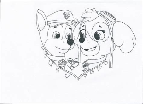 Paw Patrol Coloring Pages Sky at GetColorings.com | Free printable ...