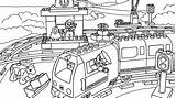 Lego City coloring Pages Free printable sketch template