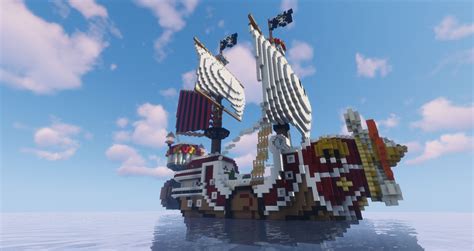 One Piece - Thousand Sunny [DOWNLOAD] Minecraft Map