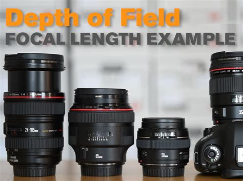 Depth of Field: Focal Length Example - Library