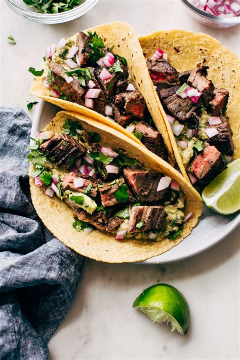 Marinated Mojo Steak Tacos with Quick Guac Recipe | Little Spice Jar