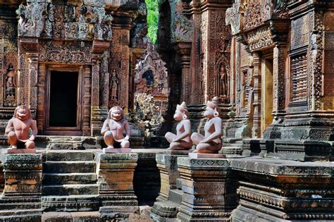 Banteay Srei Temple by CitizenFresh on DeviantArt