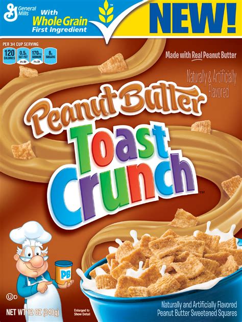 Peanut butter toast, Crunch cereal, Cereal coupons