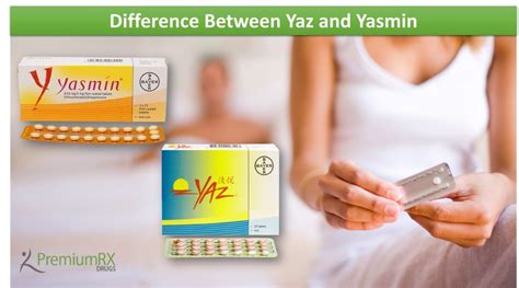 Difference Between Yaz and Yasmin | PremiumRx- Online Pharmacy