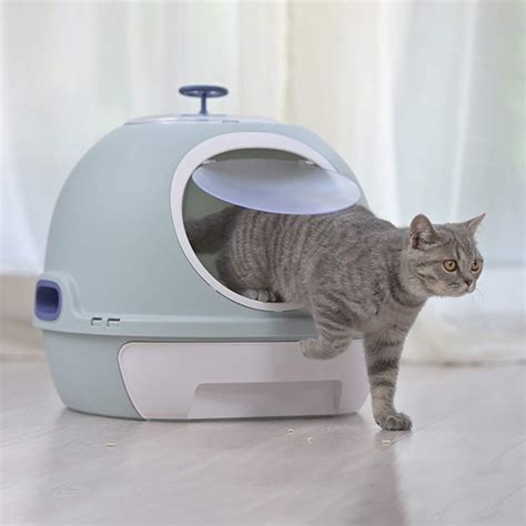 ACWZX Super Self-Cleaning Litter Box, Cat Toilet, Easy To Clean, Splash ...