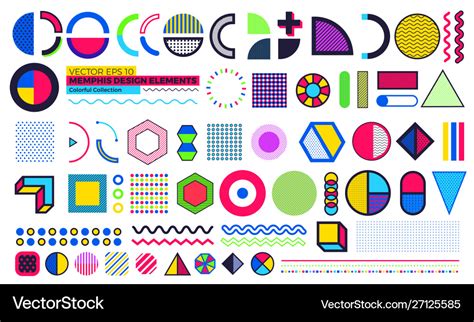 Memphis design element Royalty Free Vector Image