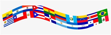 Svg Transparent Library Concilio S Th Annual Hispanic - Latin American Flags Png Transparent PNG ...