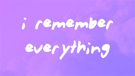 Zach Bryan - I Remember Everything (Lyrics) feat. Kacey Musgraves - YouTube