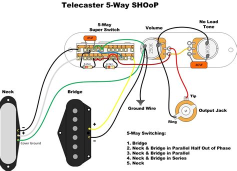 Needed: Bill Lawrence 5-way wiring with series option | Telecaster Guitar Forum