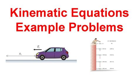 Solving Kinematics Problems in Physics (1D Motion) - YouTube