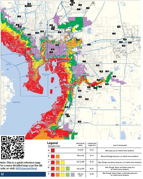 City of Tampa - ⚠️ EVACUATION ZONES ⚠️ Save this printable...