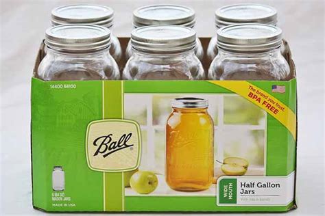 Half Gallon Mason Jars - Half Gallon Canning Jars | Pressure Cooker Outlet